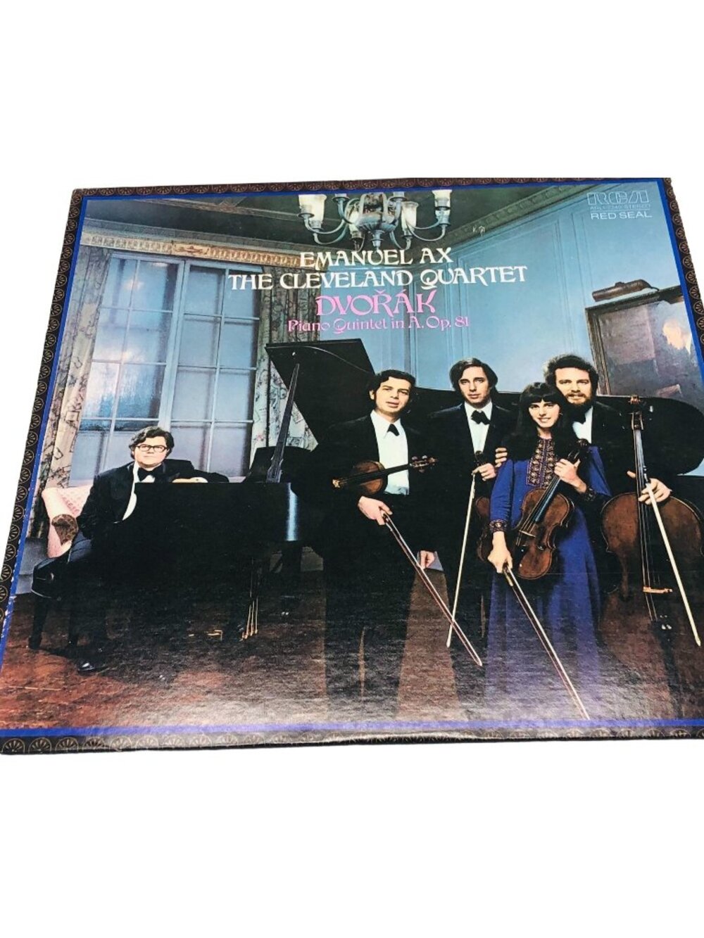 Emanuel Ax the Cleveland quartet Dvorak piano quintet in A op.81 vinyl READ4